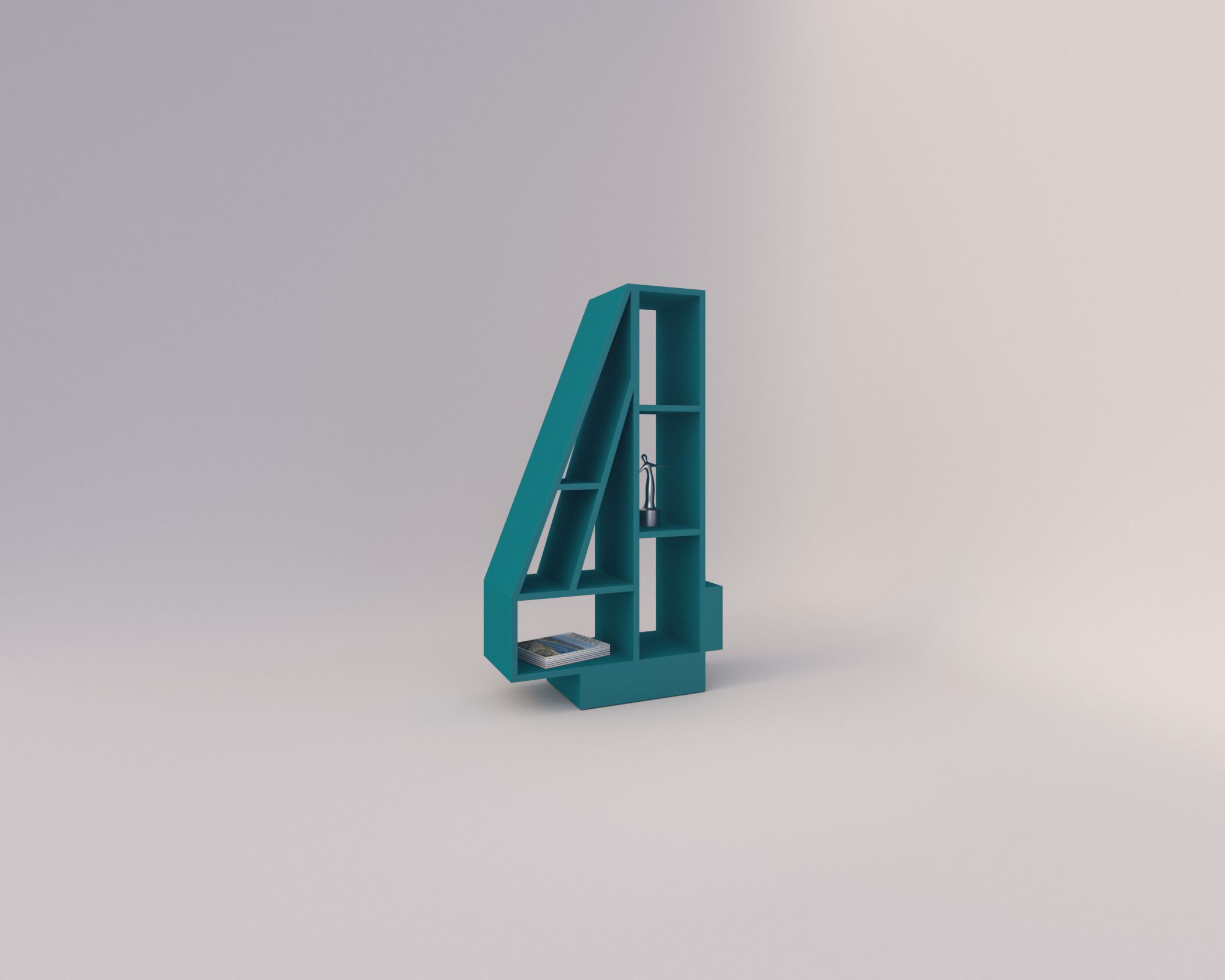 Мебель контейнеры в бетонной конструкции Voltan 555 ARCH-00065661 - Вид №45