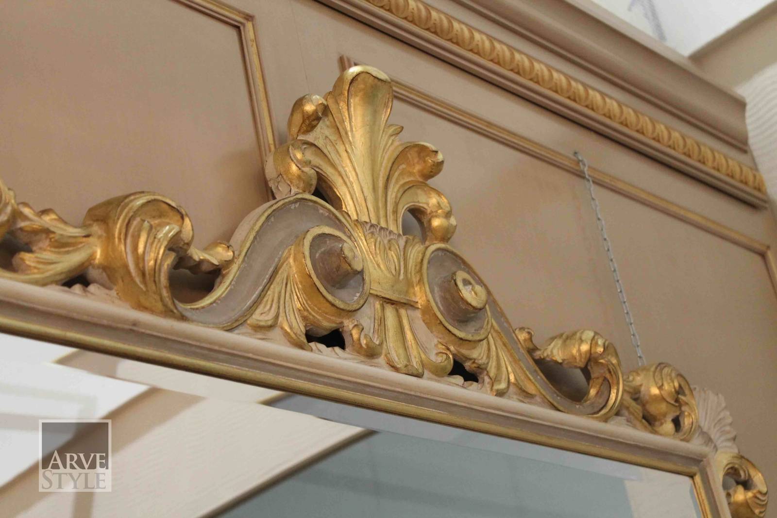 Прямоугольное деревянное зеркало с рамой стены Arvestyle максимум ARCH-00099832 - Вид №2