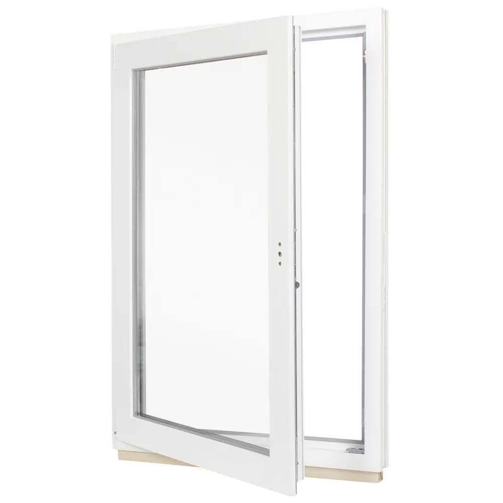 Окно ПВХ одностворчатое, 120x80 см, поворотно-откидное левое DECEUNINCK STLM-2182480 - Вид №2