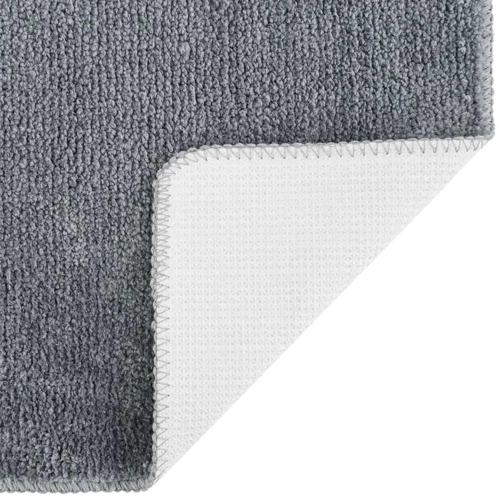 Коврик для туалета SWENSA Merci графитовый 50×50 см 89414010 STLM-1563552 - Вид №3