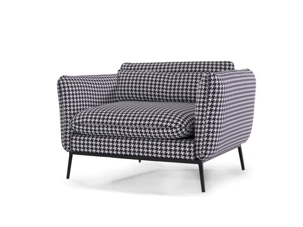 Тканевое кресло с подлокотниками ABLE Edward ARCH-00120046