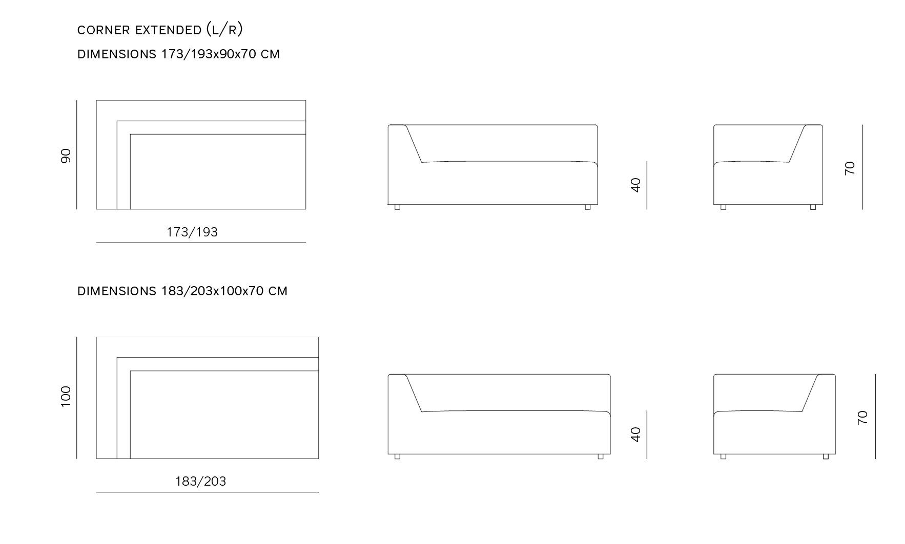 Диван с полуостровом prostoria ARCH-00119564 - Вид №10