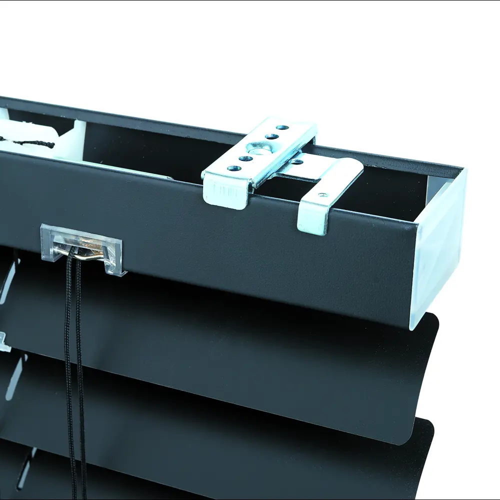 Жалюзи Inspire Carmel, 100x175 см, алюминий, цвет чёрный STLM-2006753