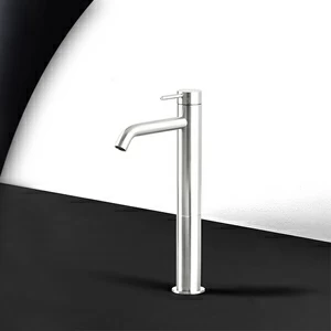 Смеситель для раковины сталь глянцевая Toki Radomonte TKI3L