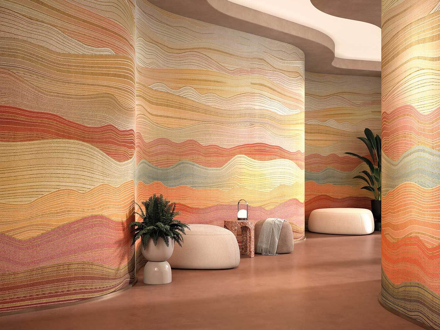 Обои с металлическим эффектом Tecnografica ARCH-00102917