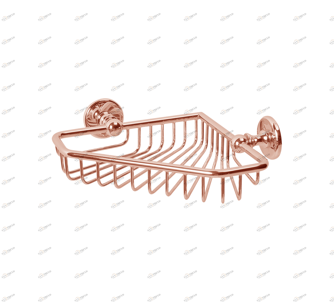 Gentry Home Керамический держатель стакана Queen Розовое золото GH101457