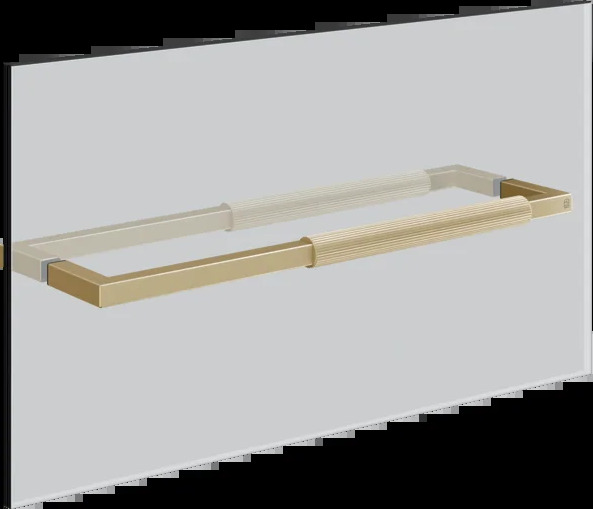 Полотенцесушитель 67544 727 Gessi Shower g ЛАТУНЬ МАТОВАЯ PVD