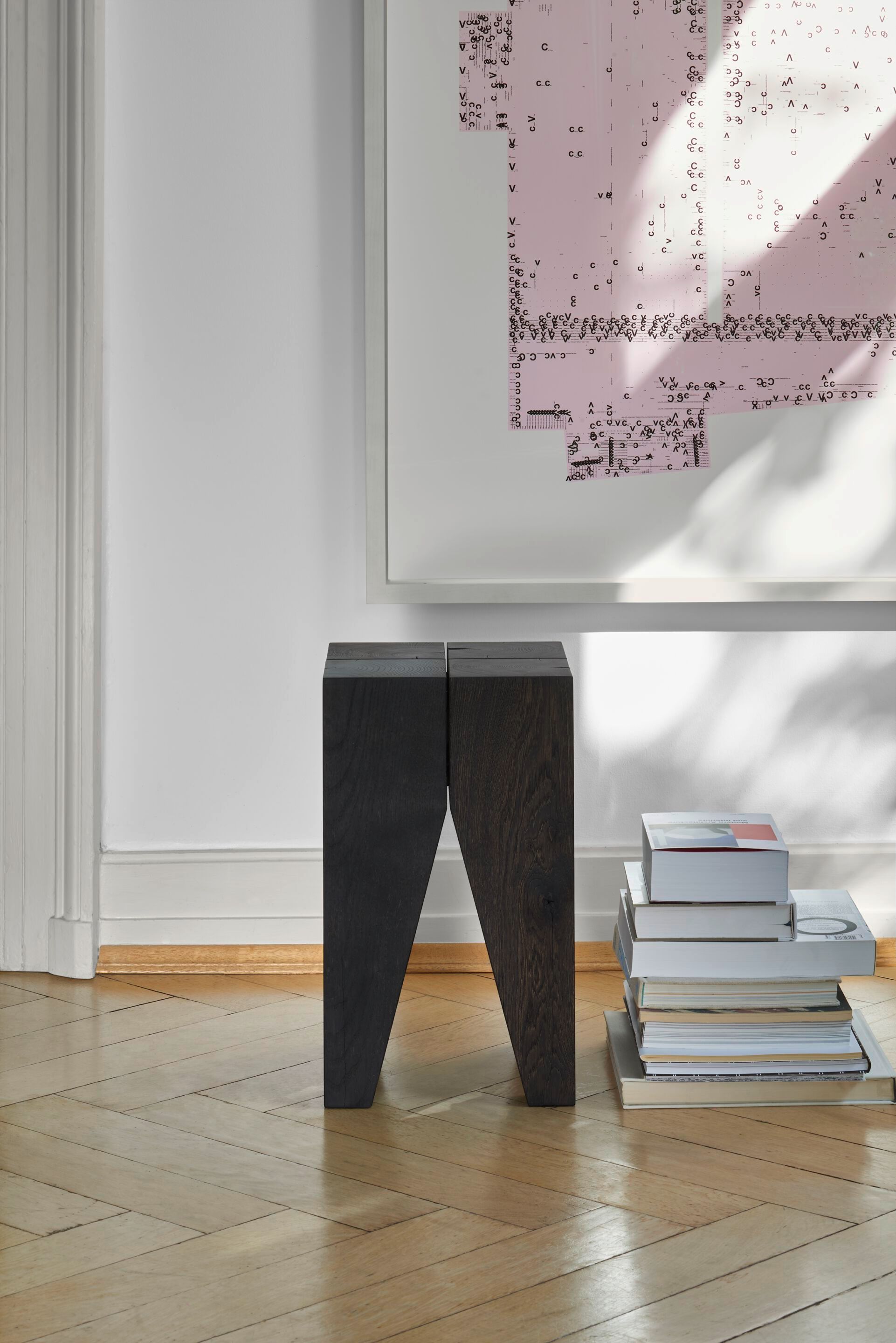 Квадратный журнальный столик из дуба e15 BACKENZAHN BLACK OAK ARCH-00032830 - Вид №6