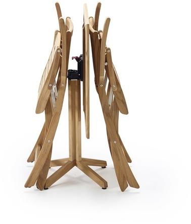 solpuri Складной садовый стул из тикового дерева с подлокотниками Windsor sun-id-1426346 - Вид №3