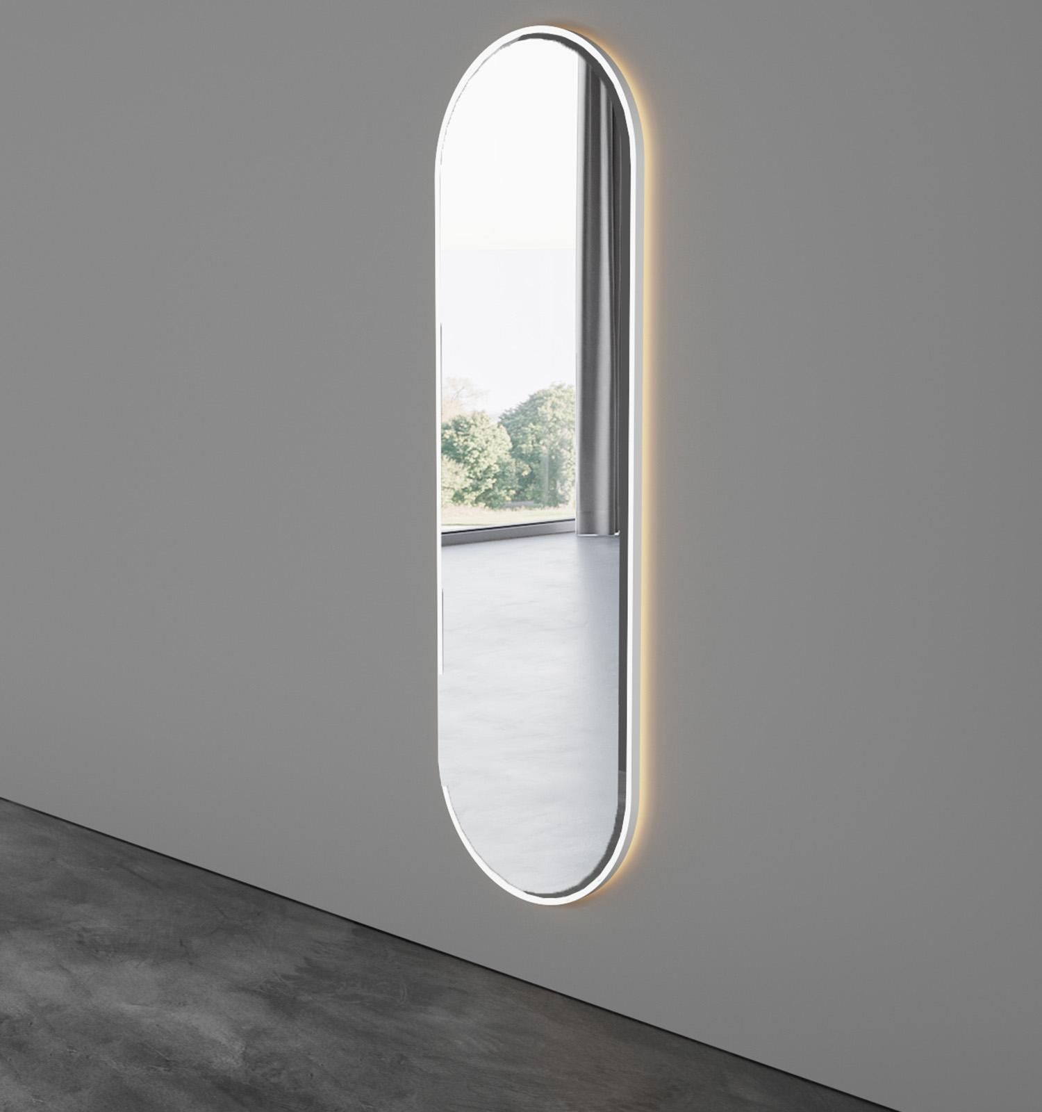 Овальное настенное зеркало Acquapazza Corian ® elements ARCH-00148080 - Вид №1