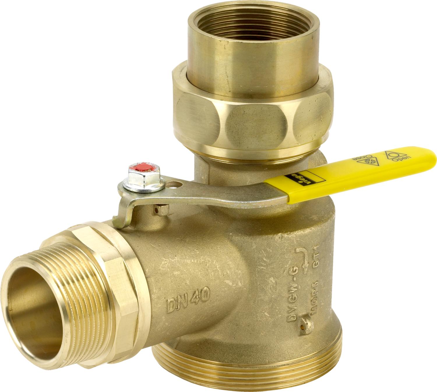 Viega Угловой шаровой кран для газового счетчика G2111.5 (527204) 527 204