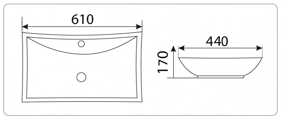 9111 Умывальник LAB.Space N - Вид №1
