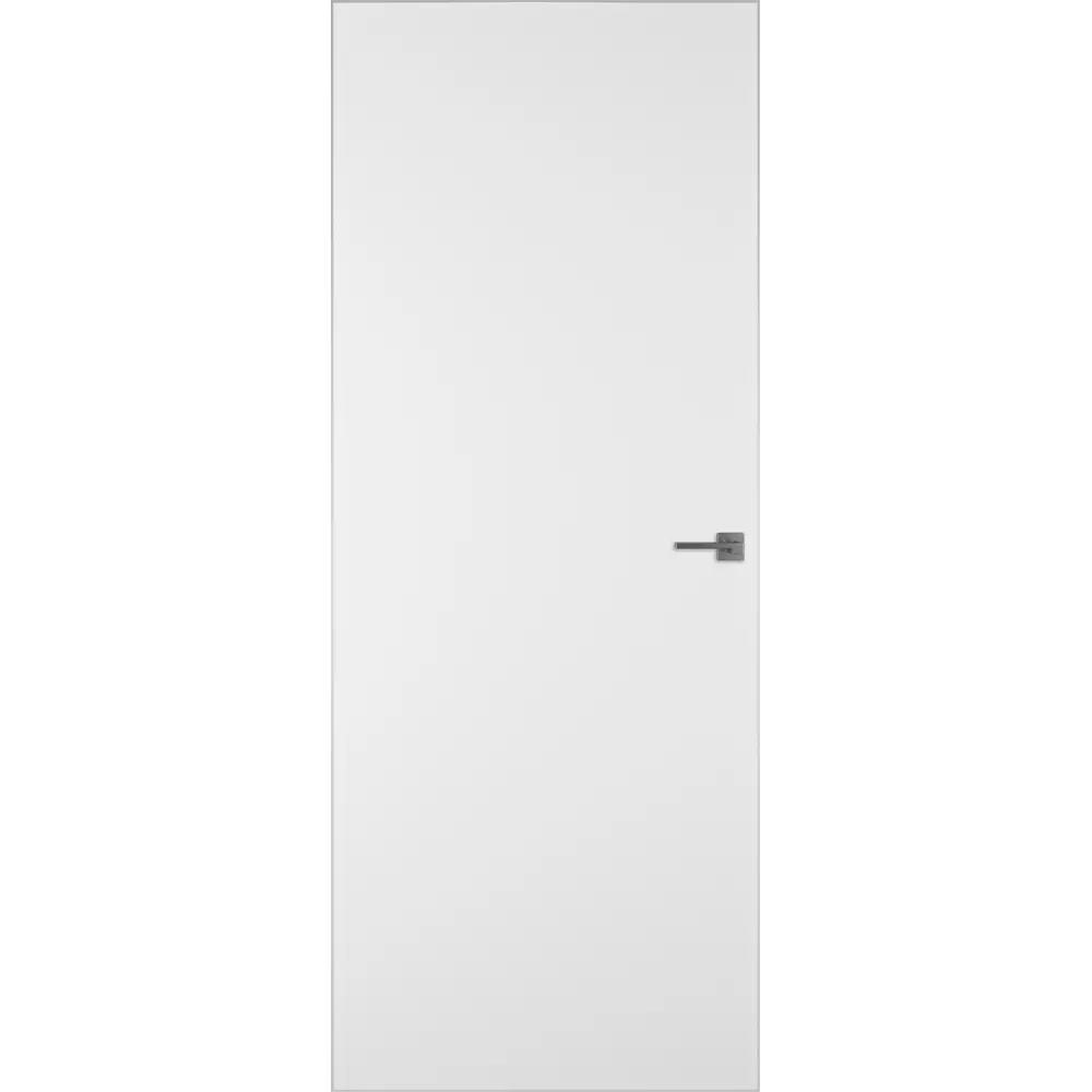 Дверь межкомнатная глухая без замка и петель в комплекте Invisible 90x200 см универсальное открывание цвет белый 89367198 STLM-2212517 VFD 