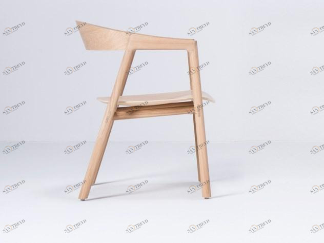 Gazzda Кресло из дуба с подлокотниками Muna sun-id-1422819