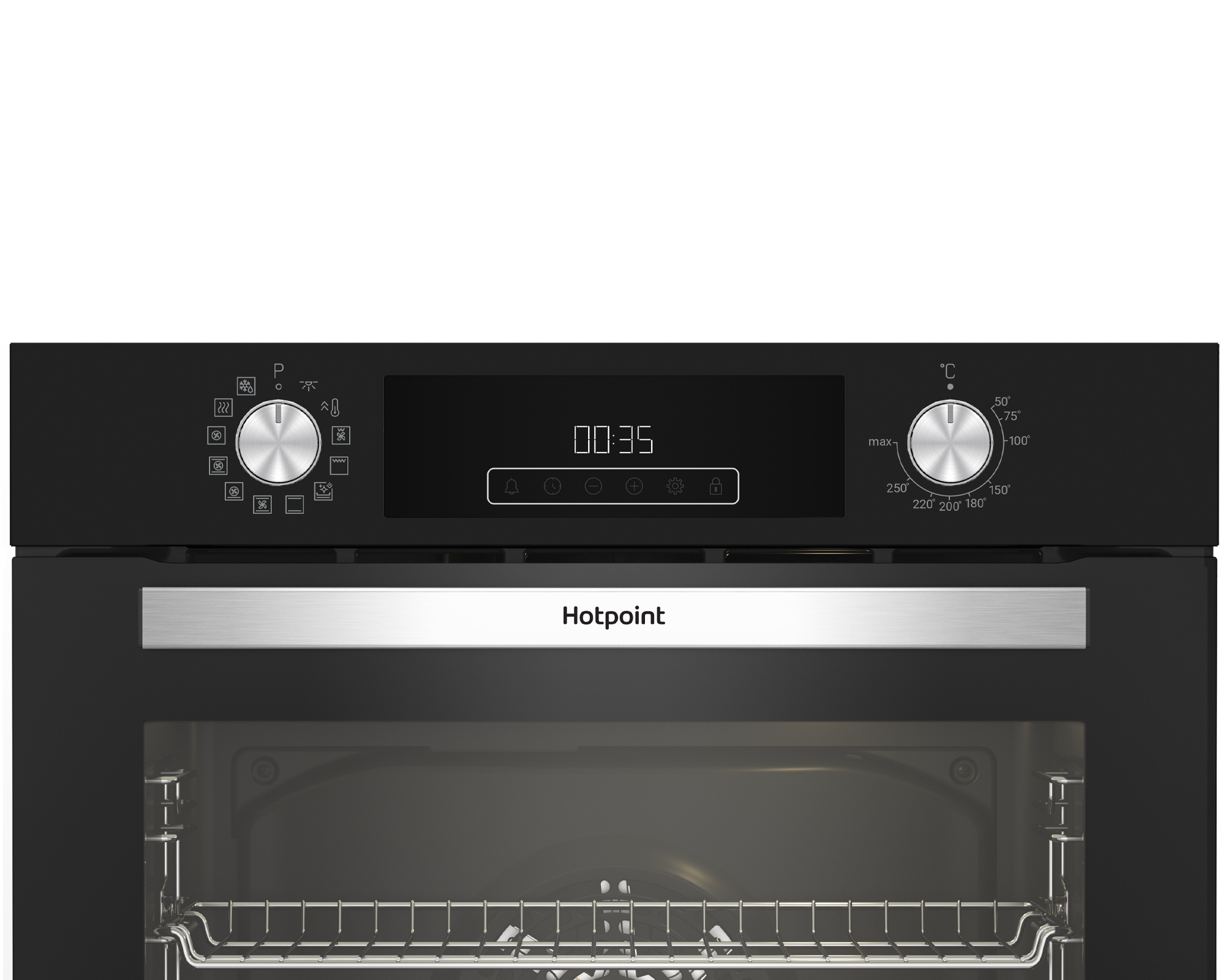 9241418 Электрический духовой шкаф Hotpoint HFE9 1231 JSH BL черный STDN-0060655 - Вид №2
