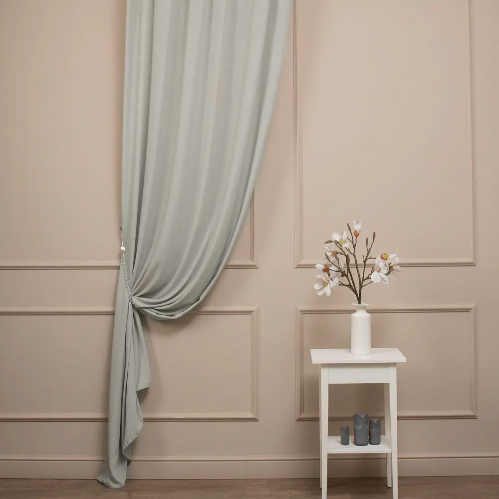 Тюль 1 п/м креп Crisp 280 см 132 г/м² цвет бежевый 89462549 STLM-2139682 TEX REPUBLIC 