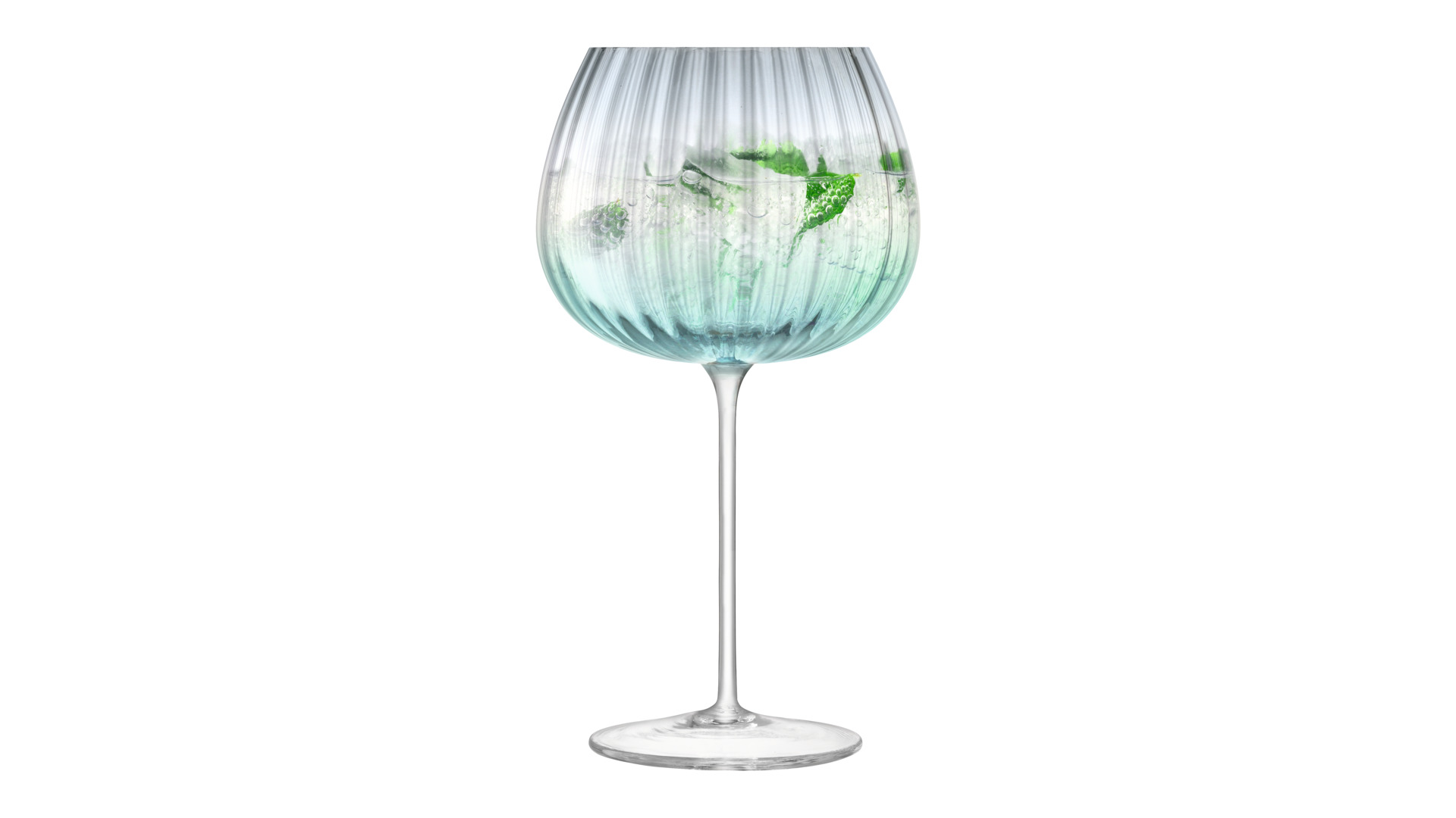 10656199 LSA International Набор круглых бокалов LSA International, "Dusk", 650мл, серо-зеленый, 2шт. Стекло - Вид №4