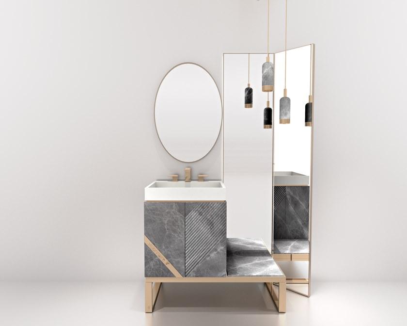 Visionnaire Мебель для умывальника из мрамора с ящиками sun-id-1380273 - Вид №8