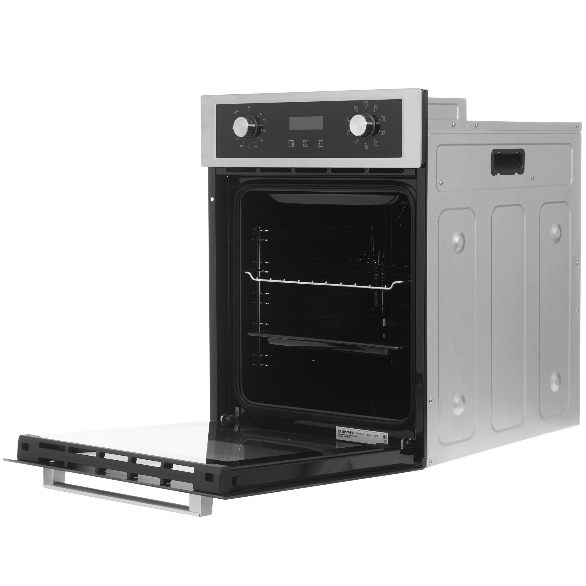 9284042 Электрический духовой шкаф GRESSEL RU477EM59001 серебристый STDN-0132520 - Вид №4