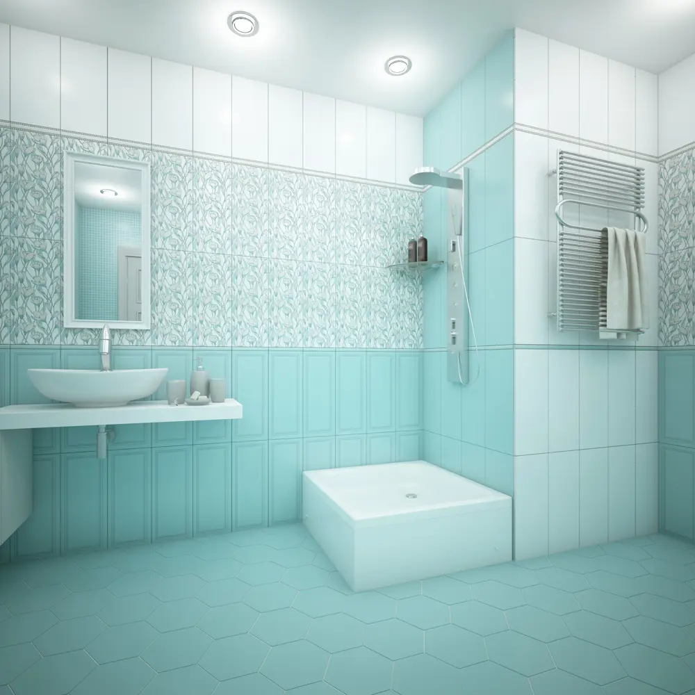 Душевой поддон Frame S квадратный акриловый 80x80 см ножки в комплекте Santreyd STLM-2046478 - Вид №6