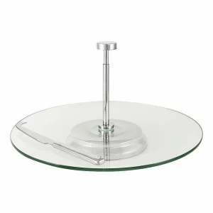 Блюдо стальное сервировочное с опускающейся ручкой серебро Regent REGENT СЕРВИРОВКА СТОЛА 00-3946607 Серебро