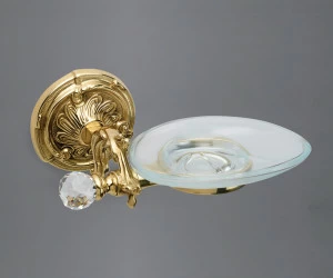 Мыльница подвесная, керамика ART&MAX BAROCCO CRYSTAL AM-1786-Do-Ant-C
