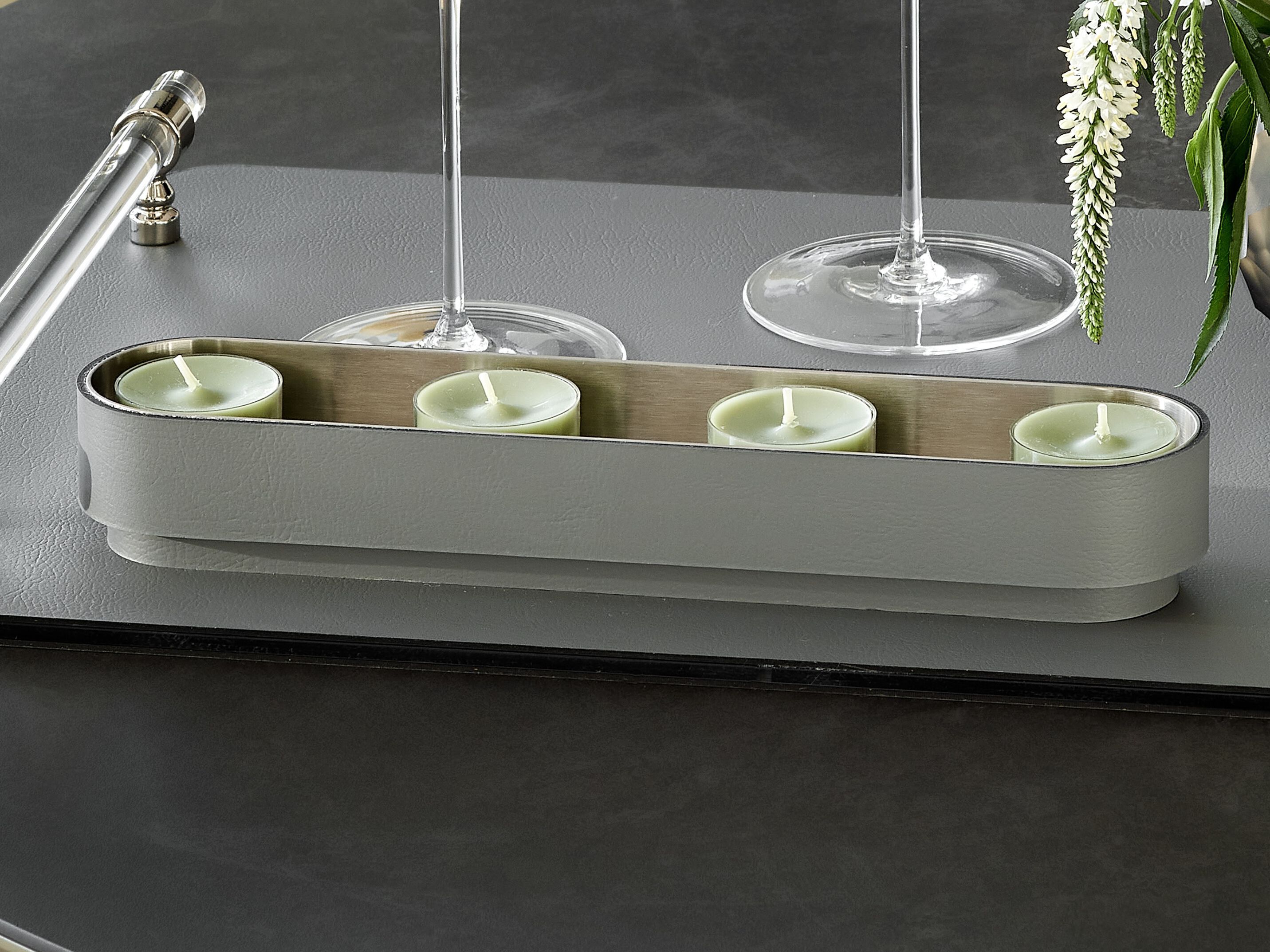 Кожаный подсвечник ADJ Portacandele ARCH-00026825 - Вид №3