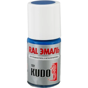 Эмаль для металлочерепицы Kudo с кисточкой цвет синий 15 мл 82492030 STLM-2147257
