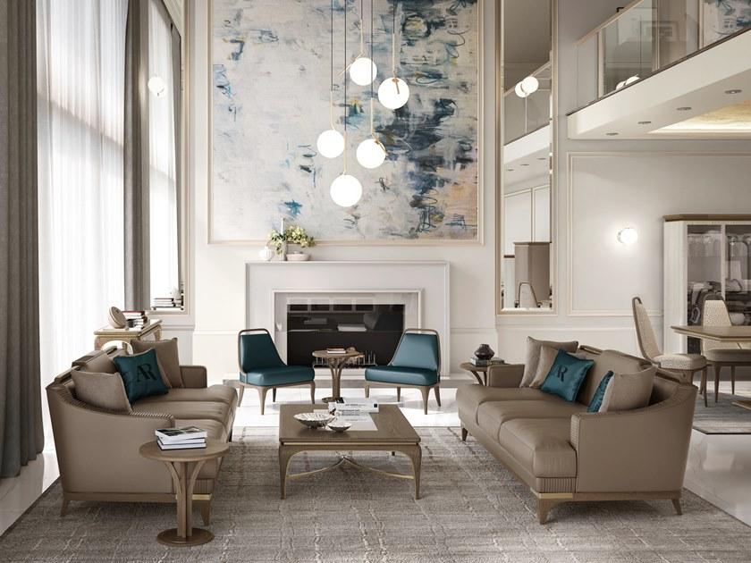 A.R. Arredamenti 3-х местный кожаный диван Alexander A83 - Вид №2