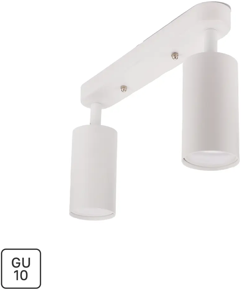 Поворотный спот Ritter Arton с двумя лампами GU10 для точечного освещения 83979296