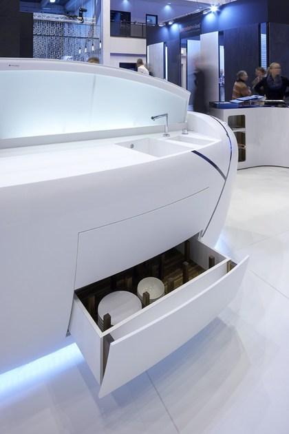 HI-MACS Кухонная столешница из hi-macs® sun-id-1355942 - Вид №26