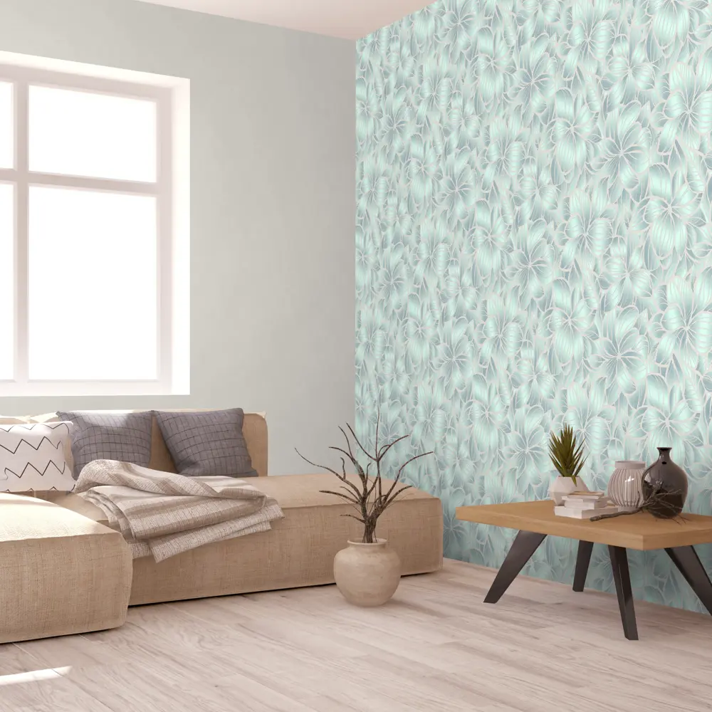 Обои флизелиновые Ateliero Paradise кремовые 1.06 м 889328 STLM-2076277 - Вид №3