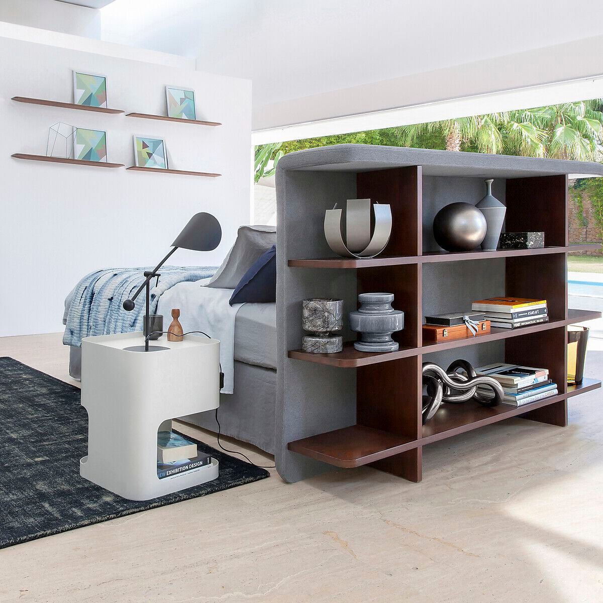 Металлическая квадратная прикроватная тумбочка AMPM SANDOVAL ARCH-00041200 - Вид №4