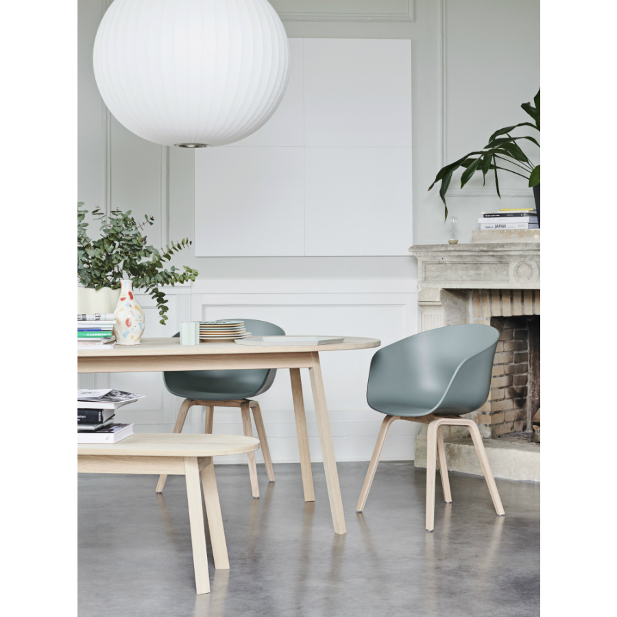 Стул AAC22 мягкий, светло-зеленый со светлыми ножками Hay 903781927 - Вид №3