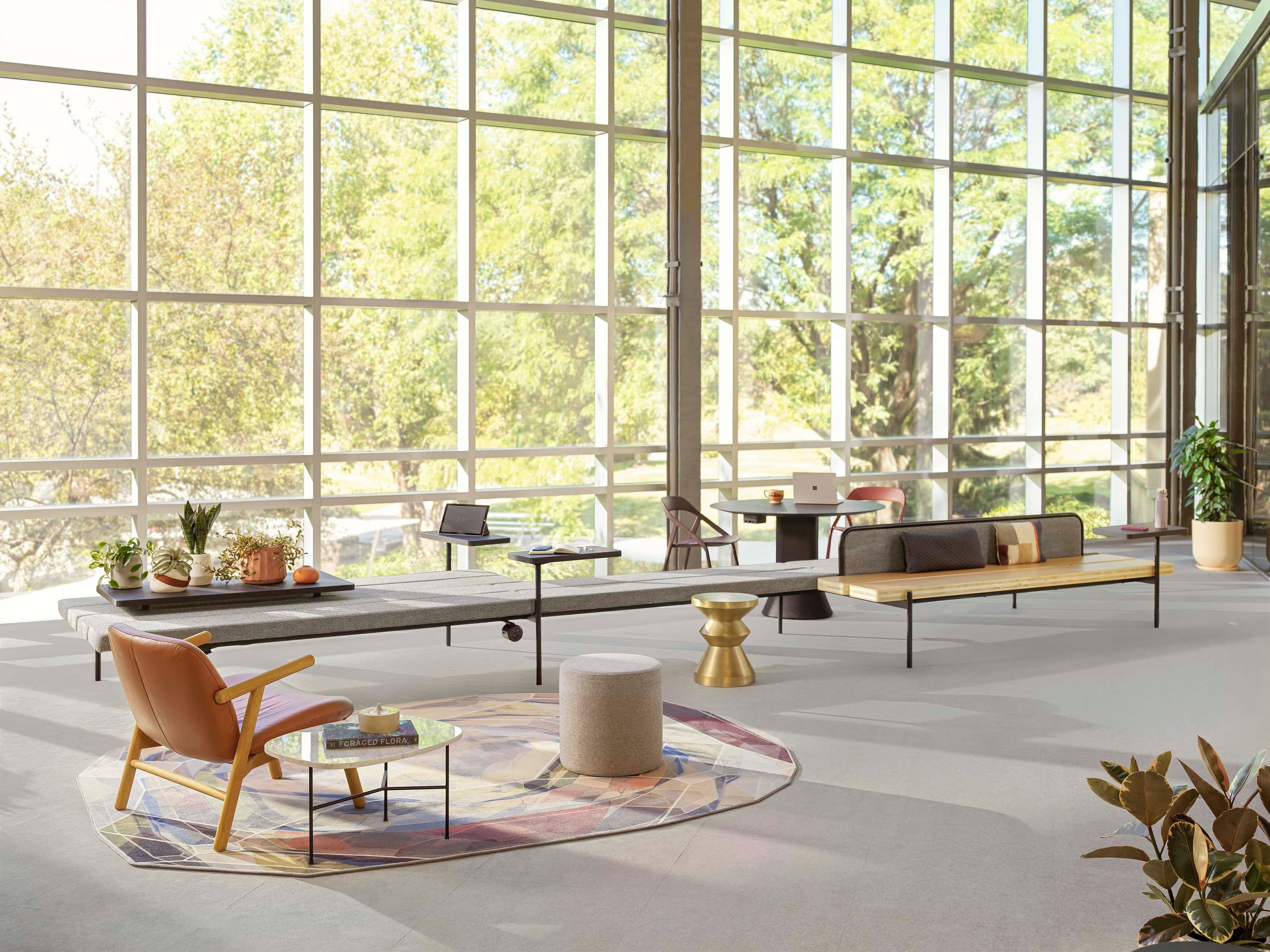 Модульная мягкая скамейка из ткани Established&Sons Island ARCH-00100058 - Вид №20