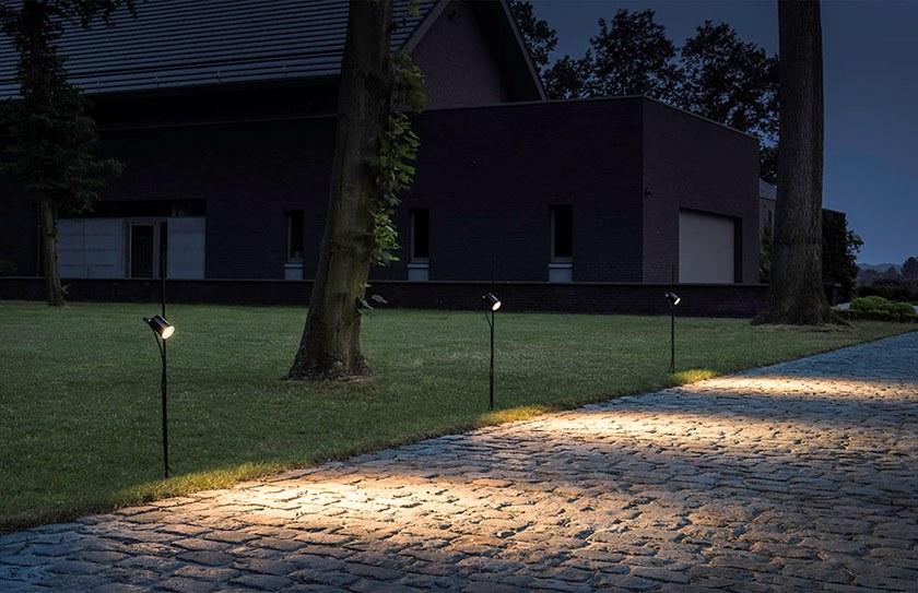 BEL-LIGHTING Регулируемый светодиодный металлический проектор для улицы  7001. gu  - Вид №2