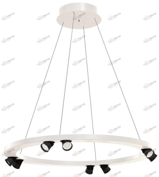 Martinelli Luce Регулируемый светодиодный подвесной светильник из алюминия Circular 2004/sl/i/s