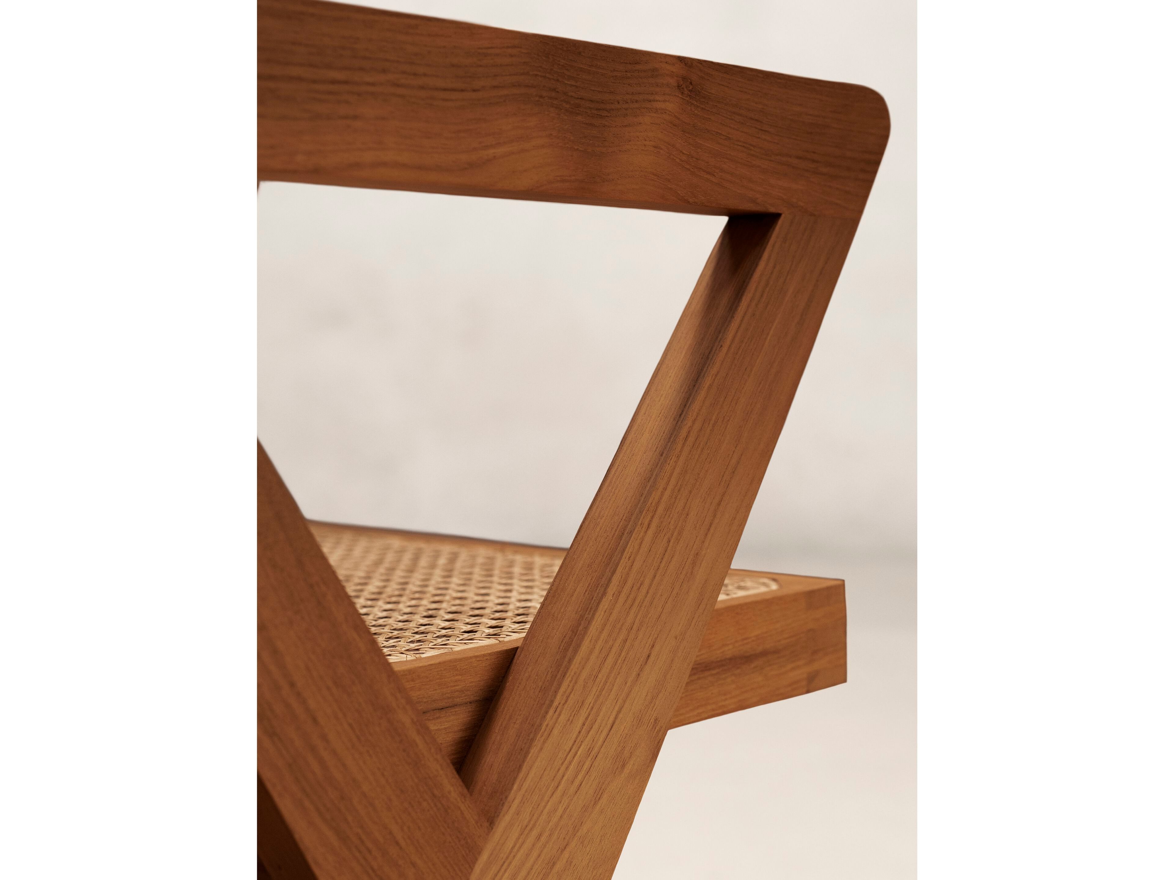 Стул из тикового дерева с подлокотниками Phantom Hands Project Chandigarh ARCH-00020969 - Вид №3