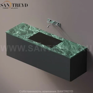 AELLM0CC11416VD Подвесная раковина настенная прямоугольная Agape Ell