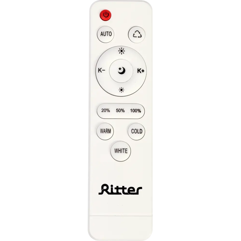 Люстра потолочная светодиодная диммируемая со спотами Ritter Novita 52093 5 с д/у 48 Вт 19 м² 2700К-6500К цвет белый/черный STLM-2107374 - Вид №11