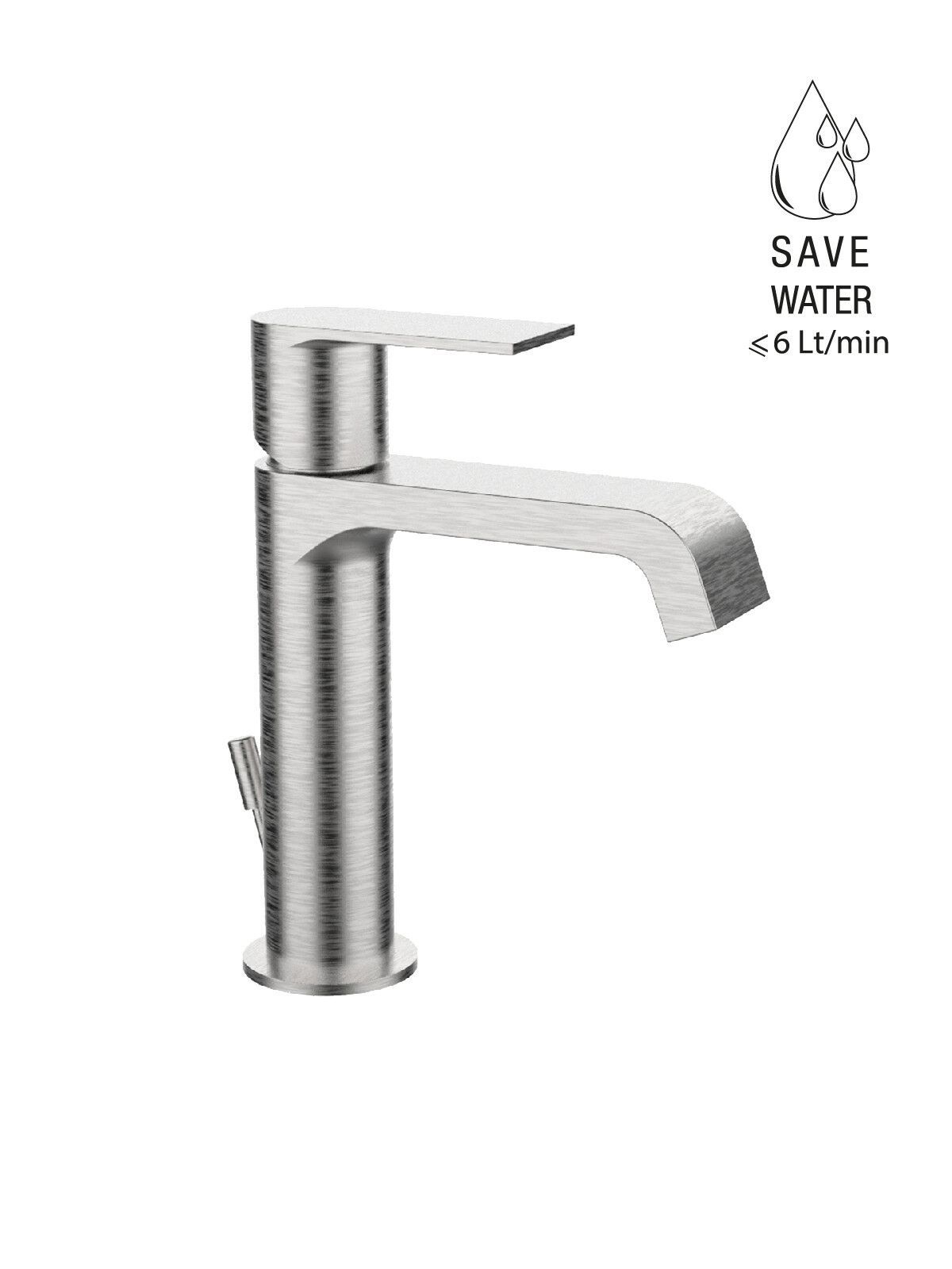 Однорычажный смеситель для раковины со сливом Rubinetterie Frattini Птолемей ARCH-00075842 - Вид №13