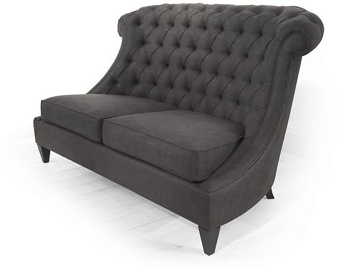 MARIONI Стеганый диван из 2-местной ткани Adonis I0068 - Вид №1