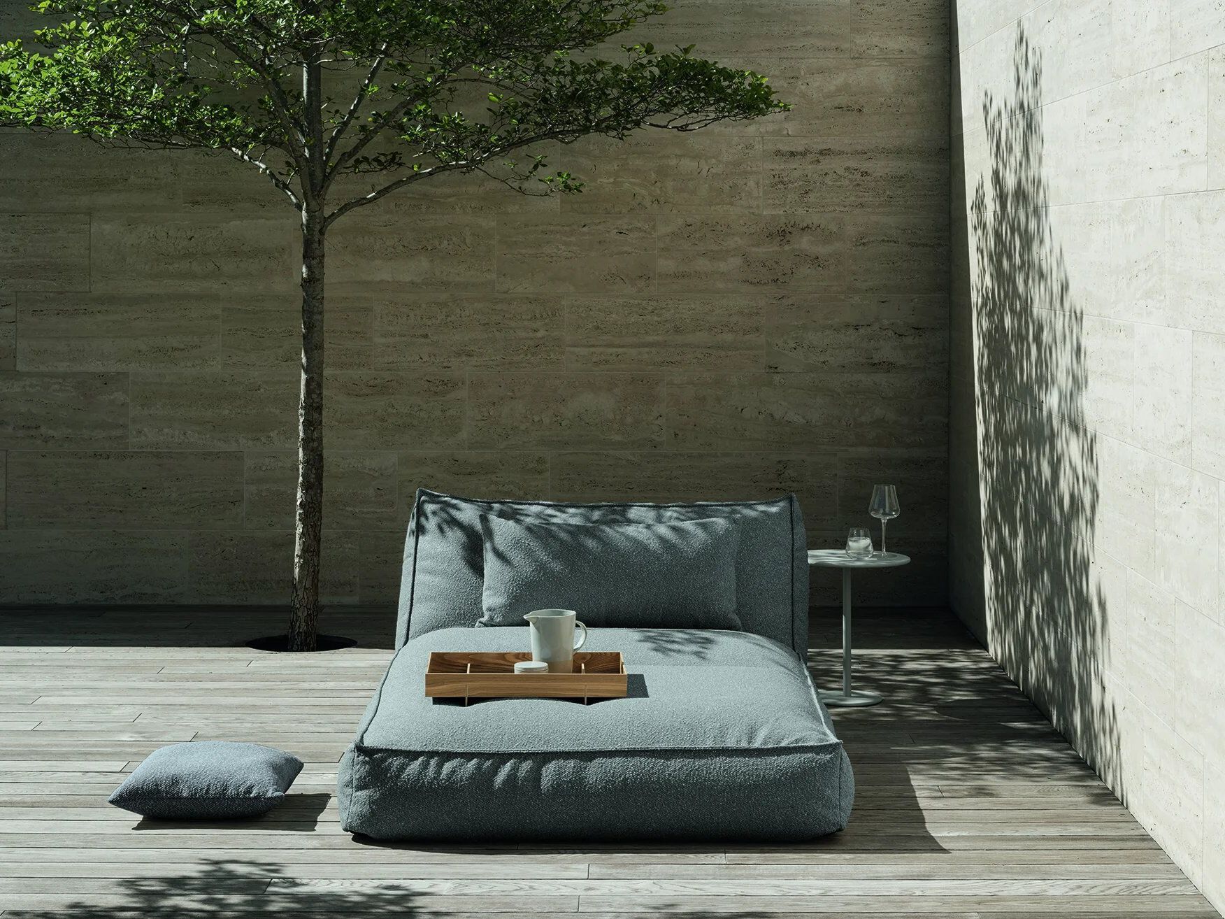 Напольная ткань квадратная подушка blomus Stay ARCH-00121324 - Вид №2