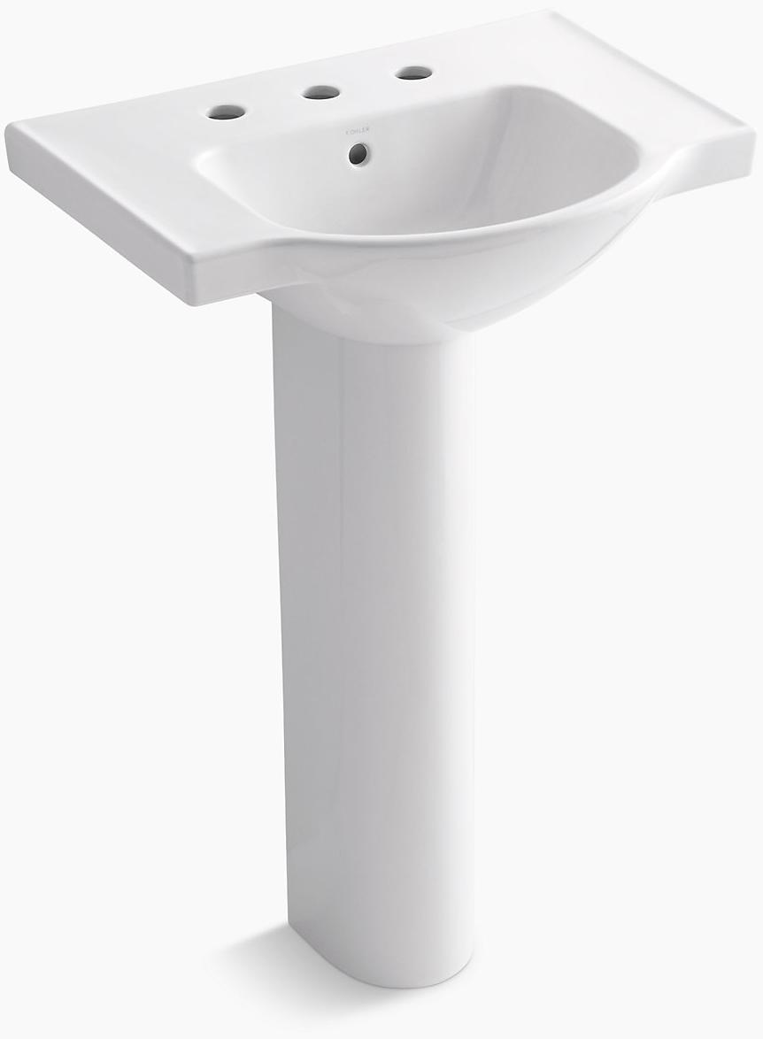 K-5266-8-95 Напольная раковина стоящая прямоугольная Kohler  - Вид №1