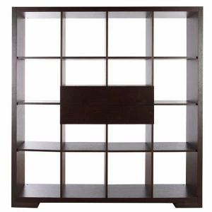 Стеллаж книжный венге Milano PUSHA СТЕЛЛАЖИ MILANO 062937 Венге