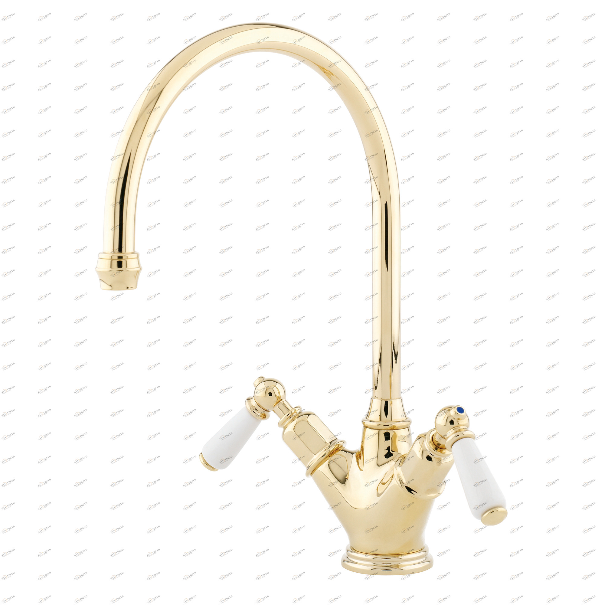 Traditional bathrooms P&R MINOAN ностальгический кухонный смеситель Pr4387.ag 