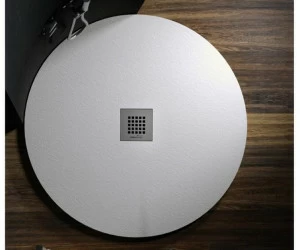 Relax Design Встраиваемый круглый душевой поддон из мраморной смолы