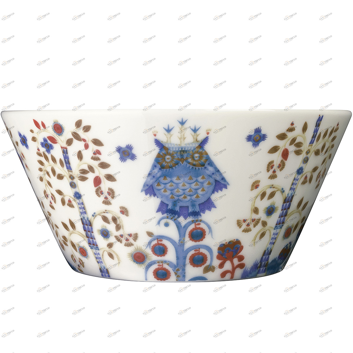 Чаша "Taika" синяя с совой IITTALA СОВРЕМЕННЫЙ 221928 Разноцветный 