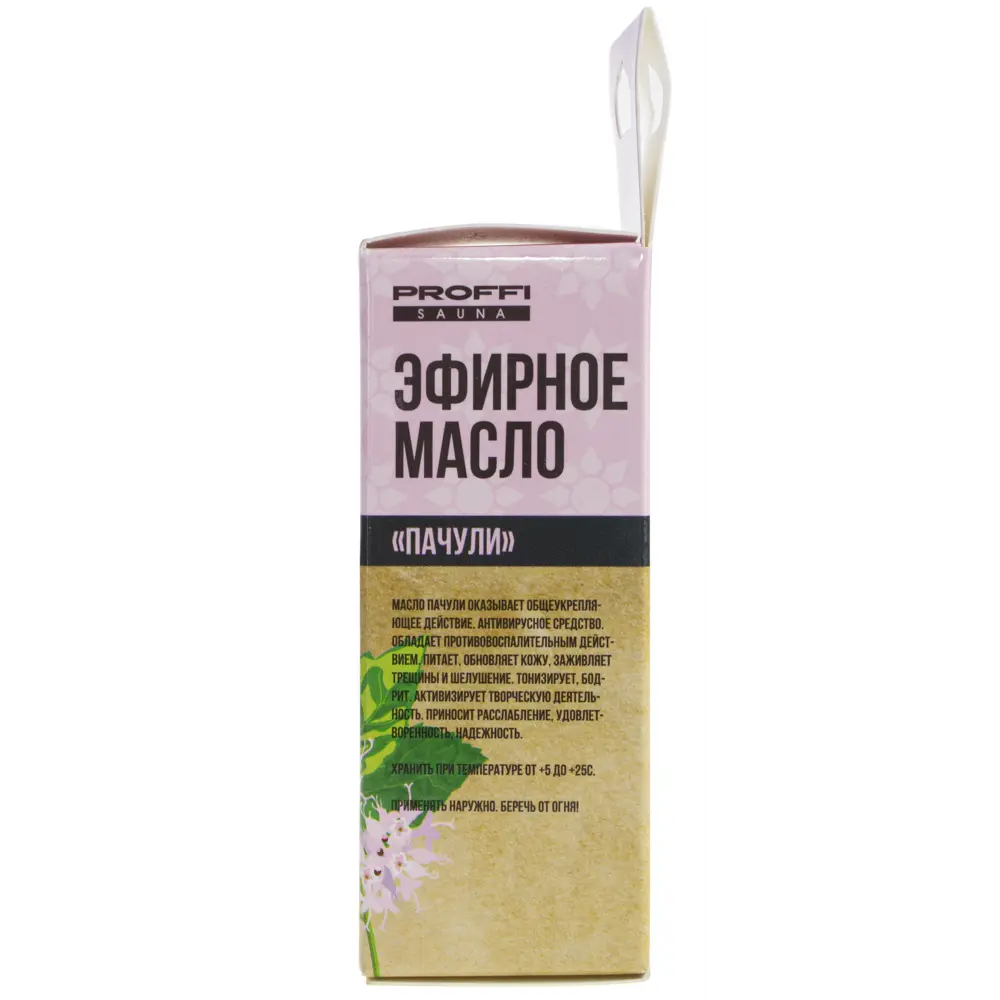 Масло эфирное для бани «Пачули» 10 мл PROFFI SAUNA STLM-2070044 - Вид №4