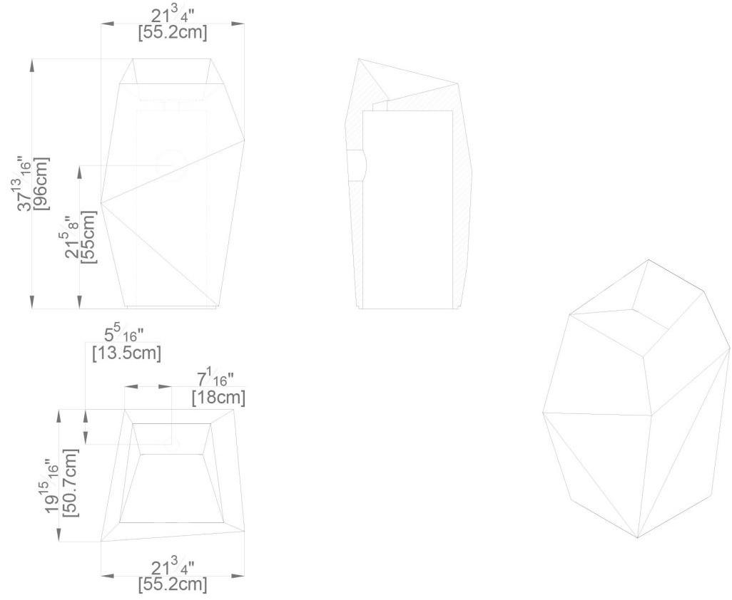 Напольная раковина стоящая овальная L'ANTIC COLONIAL sun-id-1369395 - Вид №1